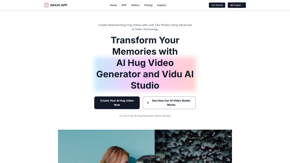 AI Hug Video Generator, Hug Video Studio