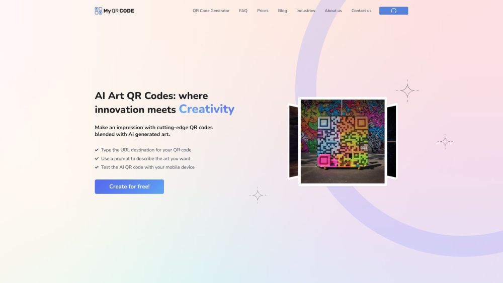 Free AI QR Code Generator by MyQRCode