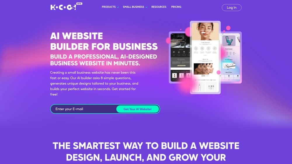 Hocoos AI Website Builder