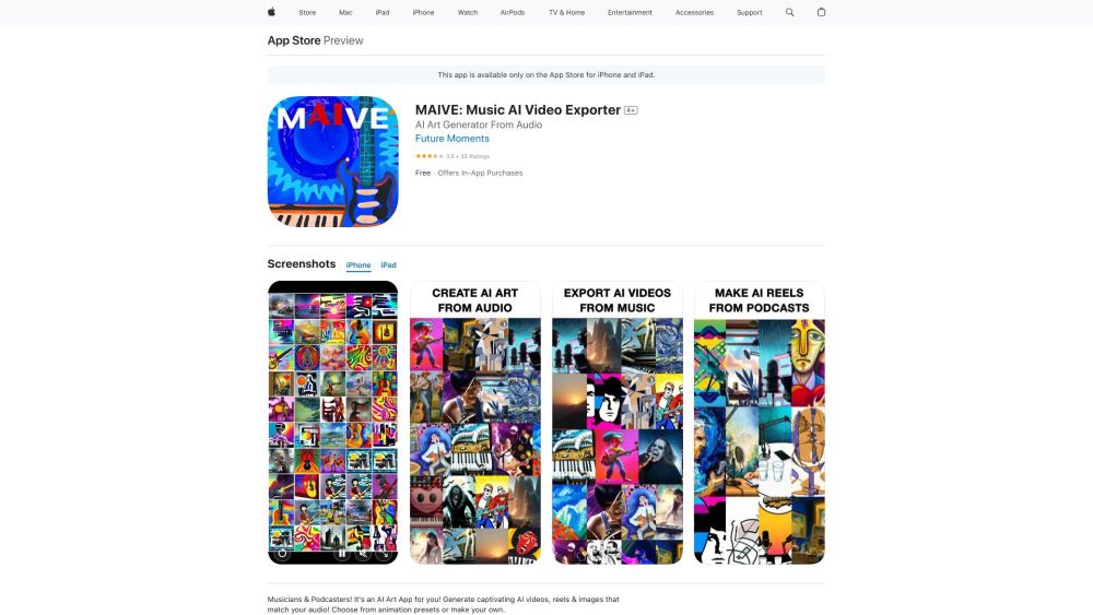 MAIVE: Music AI Video Exporter