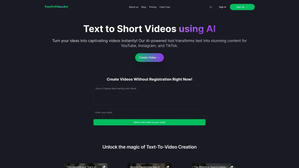 TextToVideo.Bot